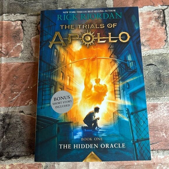 5 for $25🔥The Trials of Apollo Book One: The Hidden Oracle - Picture 1 of 3